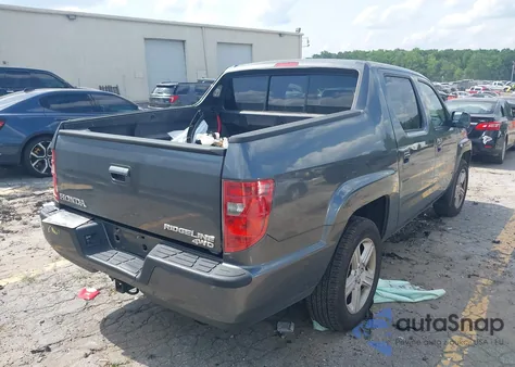 2011 Honda Ridgeline Rtl из США, поврежденный, VIN 5FPYK1F57BB002085